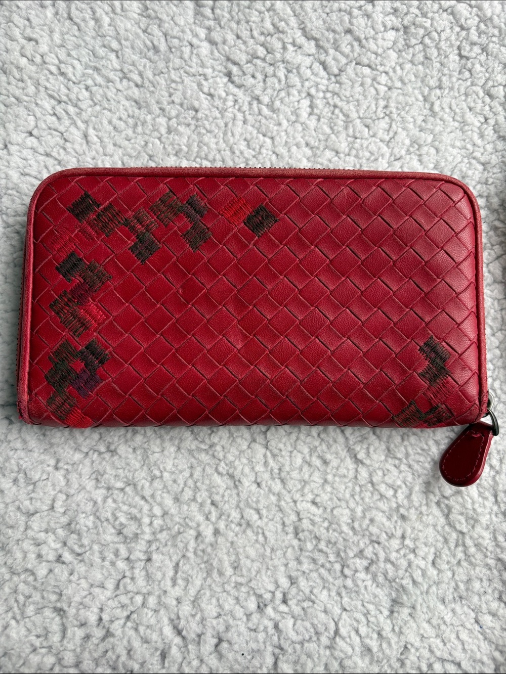*Limited Edition* Bottega Veneta Intrecciato NAPPA Leather Zip Around Wallet